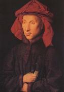 Jan Van Eyck Giovanni Arnolfini (mk45) oil painting reproduction